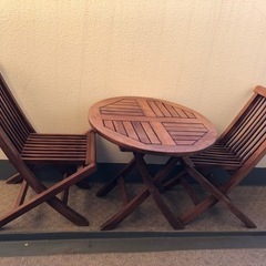 ガーデンテーブル チェア べランピング アウトドア