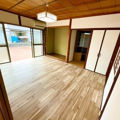 値下げ!福山市新市町⭐️6DK戸建て👨‍👨‍👧‍👧ペット可駅近く...