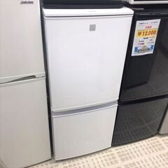 2/27■SHARP/シャープ 冷蔵庫 SJ-14E5-KW 2018年製 137L■