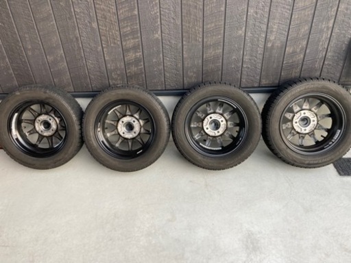 軽自動車　ホイール　スタッドレス付き　タイヤ　155/65R13