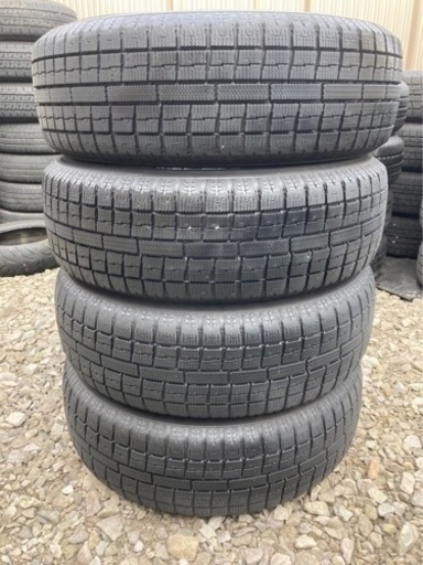 ??wedsアルミ美品‼️フィット等コンパクト用‼️??TOYOガリットG5 2019年スタッドレス転がし程度