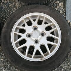 決まりました、タイヤホイール4本　軽自動車用