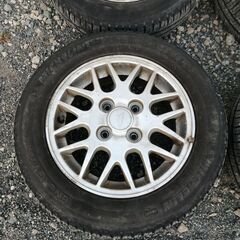 決まりました、タイヤホイール4本　軽自動車用