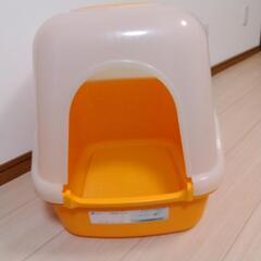 〔お取引中〕猫用トイレあげます。必要ならヒルズk/d付けます。の画像