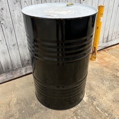 ステンレスオープンドラム(中古 洗浄品) 200L 小栓付蓋