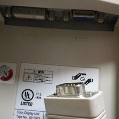 PCモニター　３：４回転可　中古の画像