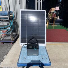suaoki　ポータブル電源　120000mAh /400Wh　ソーラーパネル付き【愛品倶楽部柏店】の画像