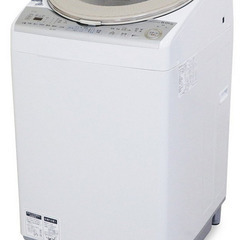 SHARP 全自動洗濯乾燥機 ES-TX8B 中古 プラズマクラスター !2018