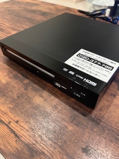 【取引中】【値下げしました】DVDプレイヤー　リモコン付き