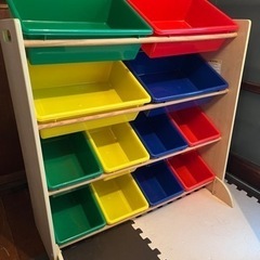 おもちゃ棚　おもちゃラック　収納ラック