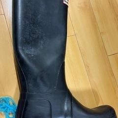 【受渡完了】HUNTER レインブーツ　サイズUK5の画像
