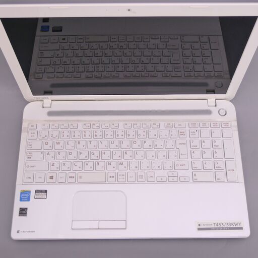  新品高速SSD Wi-Fi有 ノートパソコン 15.6型 TOSHIBA 東芝 T453/33KWY 中古美品 Celeron 4G
