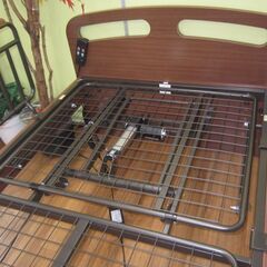 R366 NITORI 電動ベッド(ライズ2 2M-F/MBR) 2モーター Used・良品の画像