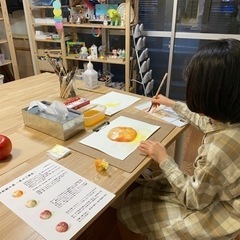 初めての油絵【美術教室Hibi】3日間で油絵の基礎の画像