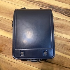 ［カザマブランド］ランドセル ネイビー 中古
