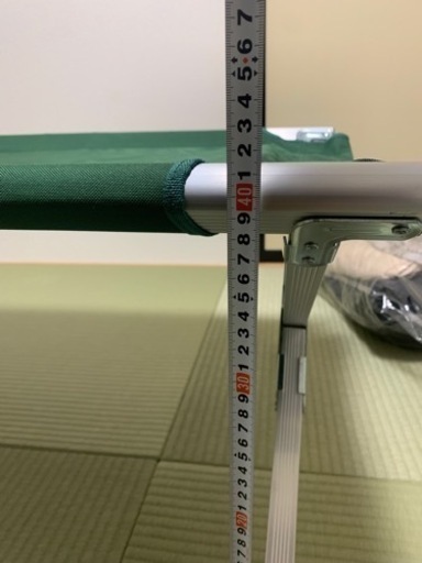 FIELDOOR アウトドアコット アルミ キャンプベッド ベンチ 折りたたみ式