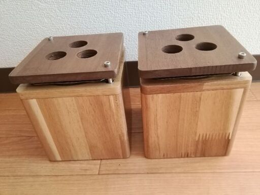 自作スピーカー2台 10cmフルレンジ