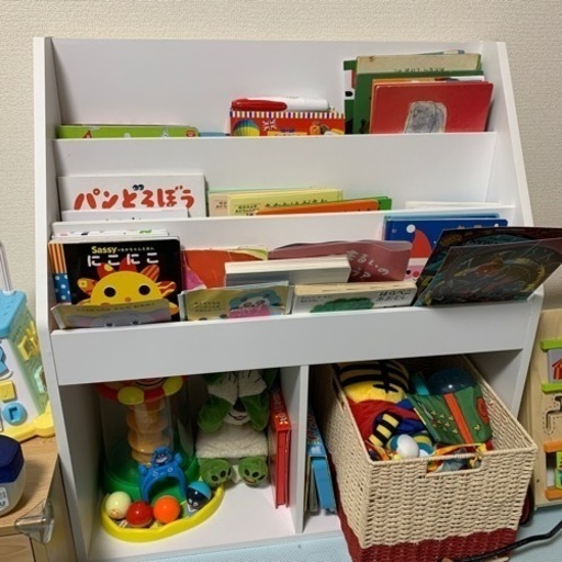 子供用本棚\u0026おもちゃ入れ