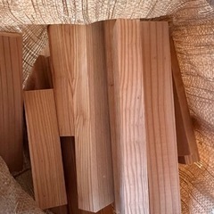 お話中　焚き火　焚き物