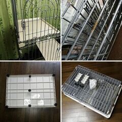 猫 ペットケージ 大型 3段 アイリスオーヤマ PEC-903 ホワイトの画像
