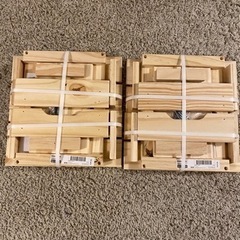 IKEA イケア KNAGGLIG クナッグリグ ボックス 2個セットの画像