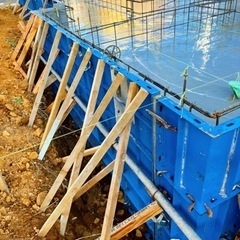 基礎工事の画像