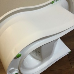 永和 新生児用ベビーバス お風呂でもキッチンのシンクでも使えるバスタブ グリーンの画像