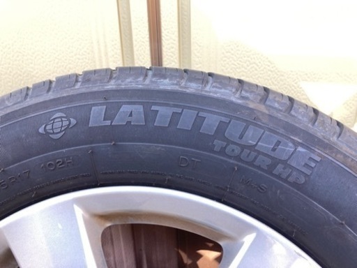 【トヨタ純正】ホイールタイヤセットMICHELIN/LATITUDE/TOUR HP 225/65R17