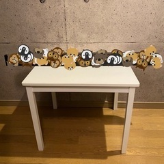 7/16まで出品！ IKEA テーブル+チェア　セットの画像