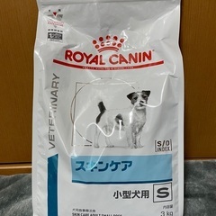 ドッグフード　ロイヤルカナン　スキンケア　小型犬　３キロ