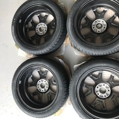 新品タイヤホイールセット17インチトヨタ純正オプション 205 50R17 ＋53 ノア ヴォクシー エスクァイア等 114.3の画像