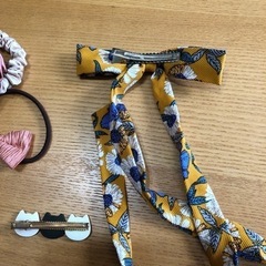 ヘアアクセ　シュシュ　まとめての画像