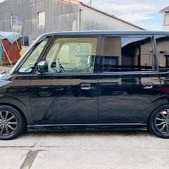 ダイハツタント　カスタム　ローダウン　車検付き　乗って帰れますの画像