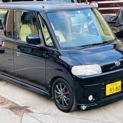 ダイハツタント　カスタム　ローダウン　車検付き　乗って帰れます