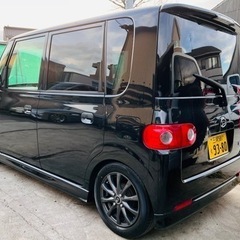 ダイハツタント　カスタム　ローダウン　車検付き　乗って帰れますの画像