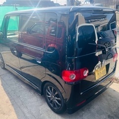 ダイハツタント　カスタム　ローダウン　車検付き　乗って帰れますの画像