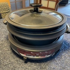 たこ焼きもできるグリル鍋