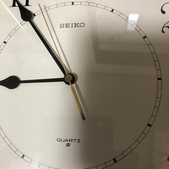 お話し中　SEIKO 掛け時計　usedの画像