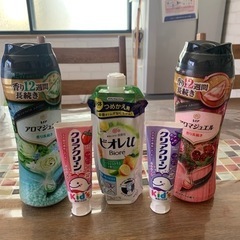 アロマジュエル　ボディソープ　子供用歯磨き粉