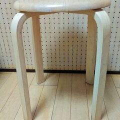 木製スツール3脚セット の画像