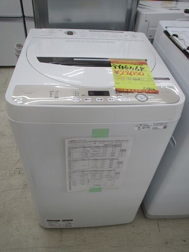 ＩＤ：Ｇ997706　シャープ　全自動洗濯機６ｋ