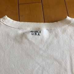 決まりました❗️AVIREX USA トレーナー裏起毛の画像