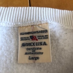 決まりました❗️AVIREX USA トレーナー裏起毛の画像