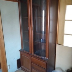 【中古品】木製収納棚