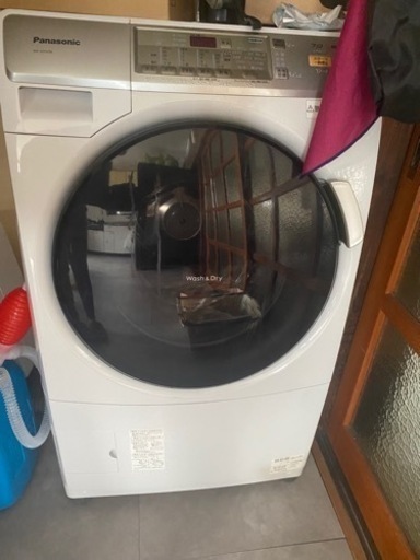 パナソニック　乾燥付きドラム洗濯機　ジャンク品