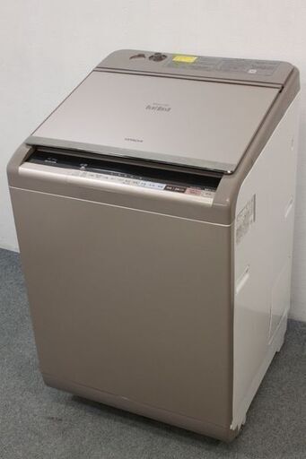日立 BW-DX120B ビートウォッシュ タテ型洗濯機 洗濯12kg/乾燥6kg シャンパン 2017年製 HITACHI 中古家電 店頭引取歓迎 R5310)