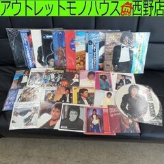 マイケルジャクソン レコード＆LD 28枚セット まとめて LP×9枚 EP×18枚 LD×1枚 BEAT IT THRILLER BAD レコード LD EP LP 札幌市 西野店