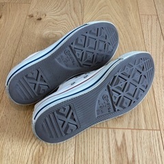 コンバース　24.5 スニーカー　白　ホワイトの画像