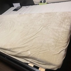 FLEKKE フレッケ デイベッド 引き出し2/マットレス2付き, ブラックブラウン/オースヴァング かため80x200 cmの画像