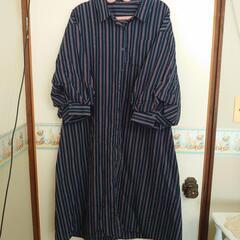 【決まりました★】3L〜4Ｌシャツワンピース